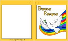 Biglietti Pasqua colomba Biglietti Pasqua colomba